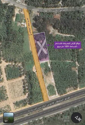 Farm Land for Rent in Dhofar Salala