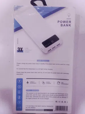 باور بانك ضخم 40000mAh - شحن سريع ومنافذ متعددة (جديد بالكرتون)