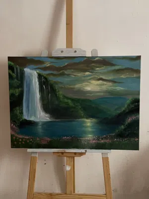 لوحة رسم يدوي طبيعة (70/50 سم)