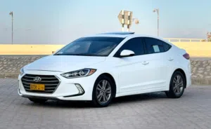 Hyundai Elantra Limited with 2 original keys.