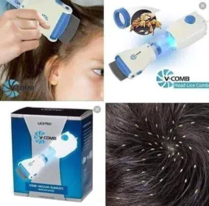 جهاز ازاله القمل والصئبان وبيض القمل