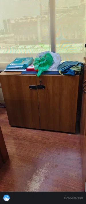 Wooden brown Office storage Cupboard
