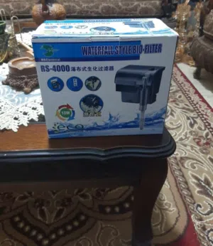 فلتر نظام شلال مع شجرة اصطناعيه