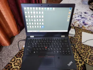 لابتوب لينوفو L390 yoga/ رام 16 /هارد ssd 256 / شاشة لمس 360 درجة قلاب / مع شاحنة اصلية 65 واط وقلم