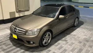 C200 المالك الثاني نظيف جدا ماشاء الله AMGبدون اي ملاحظات مغير له كلشي استهلاكي ثاني مالك من الوكالة