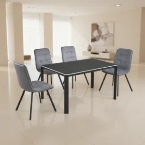 طقم طاولة طعام 4 كراسي DT - 301 + 602
