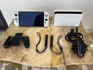 Nintendo Switch OLED with Dock and Accessories- Used in Excellent Condition