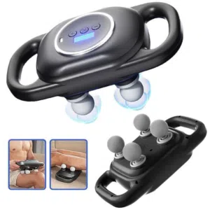 جهاز التدليك الذكي بثمانية رؤوس يعمل بتقنية الضغط والاهتزاز لتخفيف التوتر والإجهاد