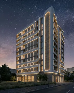 شقة غرفتين نوم بالعذيبة واجهة وقريب مطار مسقط الدولي Flat for sale in Azaiba