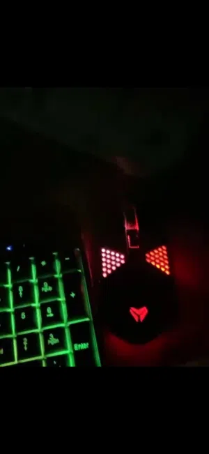 كييورد جيمينج مع ماوس جديد بالكروتونة