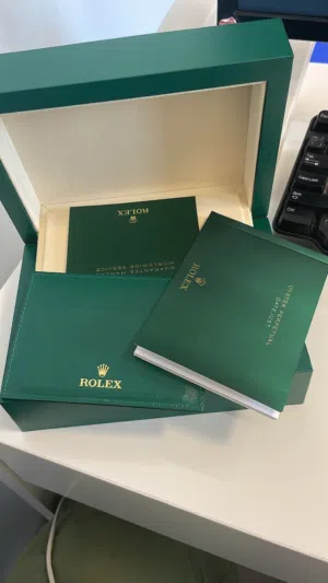empty rolex box with conclusion