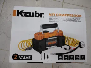ضاغط هواء للسيارة Kzubr KAC-12V K10621، يعمل بجهد 12 فولت، 85 min/liter