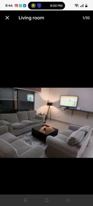 62 m2 2 Bedrooms Apartments for Rent in Amman Abdoun