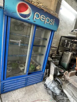 ثلاجة ببسي بابين مس مصلحه بحالة الوكالة تبريد سريع