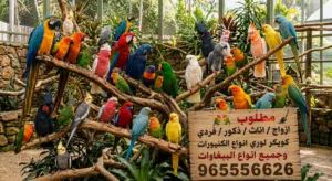 مطلوب وليس البيع جميع انواع الببغاوات ازواج/ذكور/اناث/فردي/فروخ/لوري كويكر كنيورات