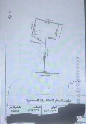 قطعه ارض سيدي فرج شارع الاطيوش