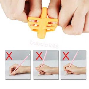 finger Grip Silicone Kid Baby Pen Pencil Holder