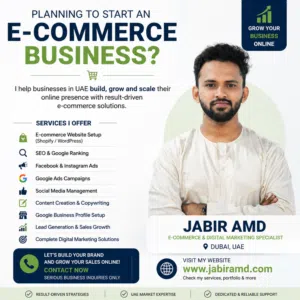 E-commerce Website, SEO & Ads Expert in Dubai  Grow Your Brand Online
