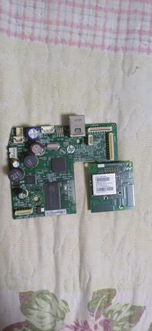 This is a main logic board for an HP DeskJet printer
