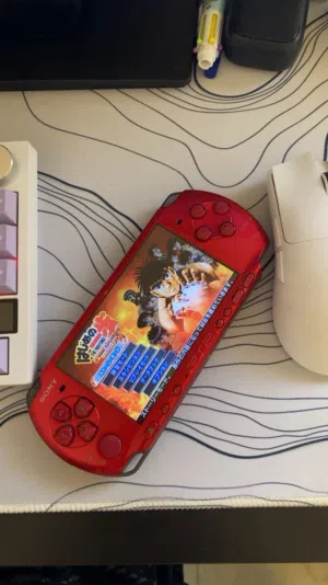 Psp 3000 red