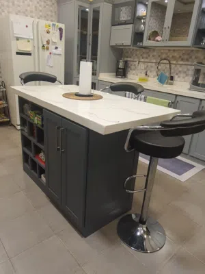 Kitchen Island with 3 Stools