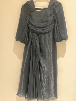 فستان اخضر راقي