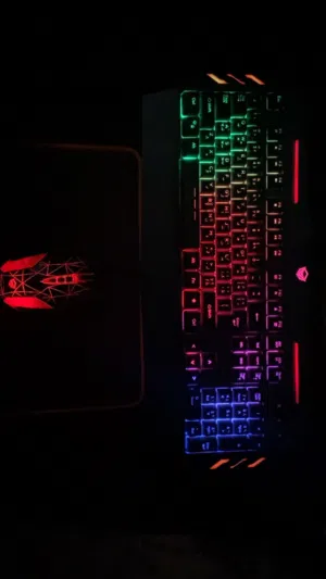 كيبورد و ماوس قيمنق- gaming mouse and keyboard