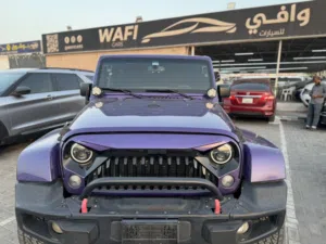 2016 جيب رانغلر صحارى فور ويل هارد توب فل ابشن بحالة ممتازة