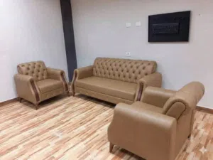 صالونات مكتبية ومنزلية جلد وقماش