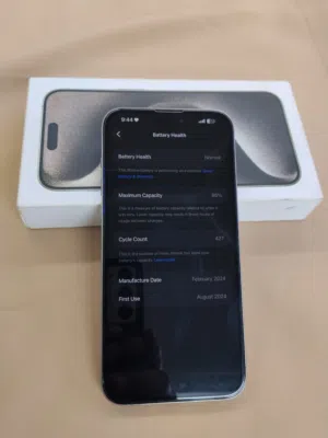 iPhone 15 Pro Max 256GB – Clean Condition  Original Box  Best Price