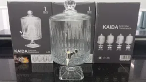 علب عاصير زجاجيه