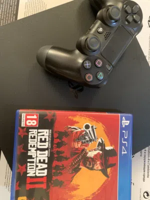 بلي ستيشن فور سلم اونلاين (ما مهكر ) معا يدة ولعبة RDR2 وكارتون وباقي الملحقات