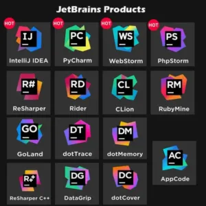 اشتراك jet brains all products pack لمدة عام كامل( 12 شهر)