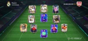 Ovr 120 Fc mobile account- أكونت فيفا موبايل