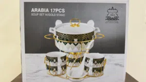 طقم زبادي شوربة كامل مع حامل