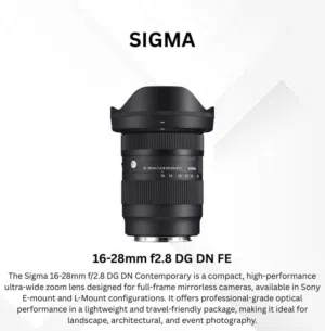 Sigma 16-28mm F2.8 DG DN Art (New)