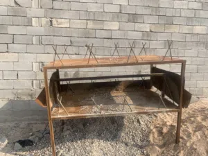 مشوايه سمك للبيع حديد ثقيل عنواني بصره زبير الهاتف الطول 2 متر و20سم ولعرض1متر ونص
