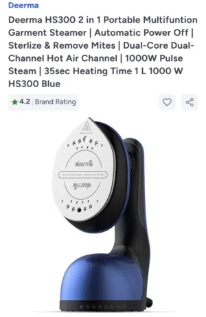 Deerma multifunctional steamer Iron
