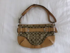 Coach Signature C Jacquard Hobo – Style F07077