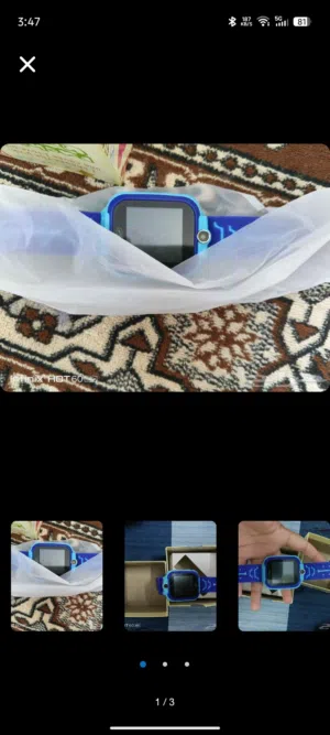 Smart Watch with camera and SIM input without charging cable