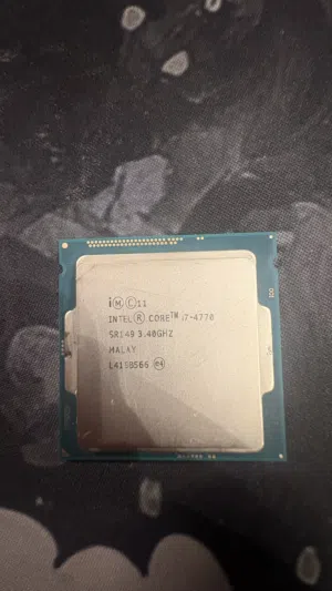 Intel i7-4770 3.40GHz CPU (Working)