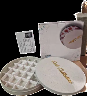 زبديات و أطقم حافظات الطعام صحن بسبوسة مزخرفة نقش تراثيزبديات زبادي أطقم حافظات تخفيضات 50%