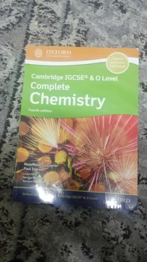 Cambridge IGCSE & O Level  Complete Chemistry  Fourth edition صف تاسع