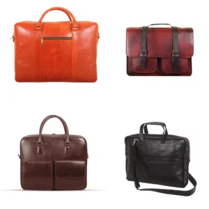 Premium Genuine Leather Office Bag حقيبة جلد أصلية فاخرة للعمل