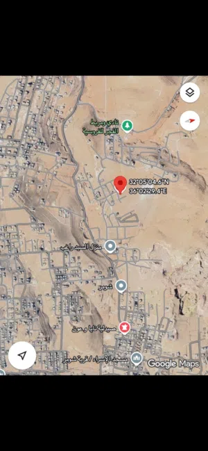قطعة ارض قوشان مستقل على شارعين شومر