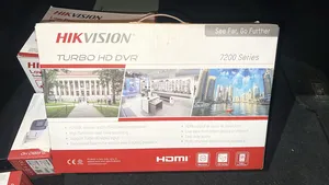 جهاز DVR HIKVISION مستعمل للبيع مع كاميرات 1080P جدد غير مستعملات