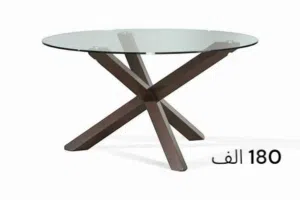 طاولات طعام وكراسي خشب زان