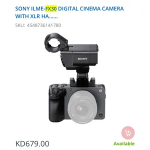 Sony FX30 (Body & XLR handle)