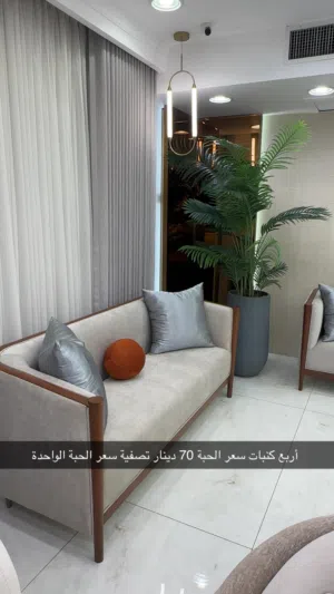 تصفية على كنب جاهز وفي تفصيل