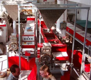 Machine à sucre en cubes pour production efficace